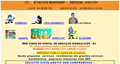 Desktop Screenshot of bombeirohidraulico.com